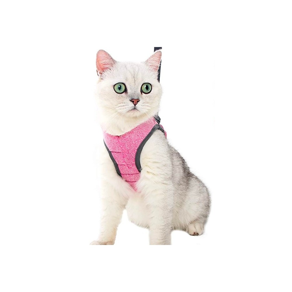 Crea CLEA- Pettorina per gatti ultra leggera e confortevole,con guinzaglio. Crea 15,00 €