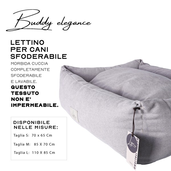 Buddy Elegance Grigio Chiaro - Ligo Design Ligo 49,90 €