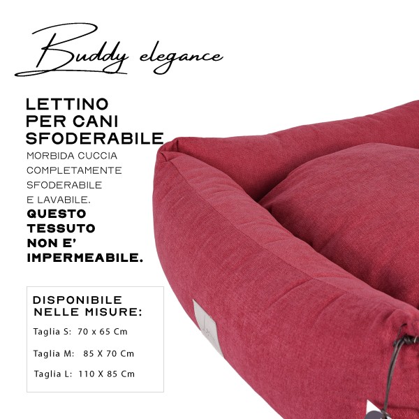 Buddy Elegance Rosso - Ligo Design Ligo 59,90 €